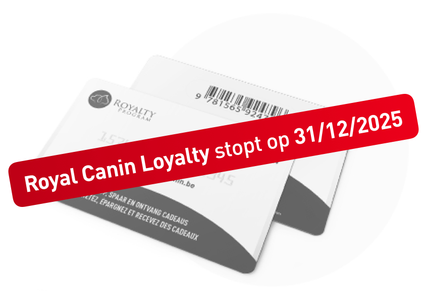 Bent u deelnemer aan het getrouwheidsprogramma van Royal Canin?